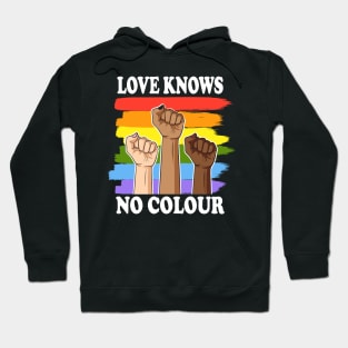 Love knows no colour Hoodie